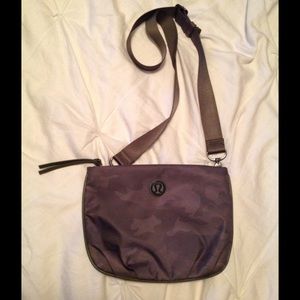 Lululemon Green Camo Crossbody
